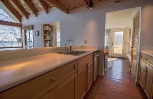 Waldoboro House | The Eagle's Nest- Remodeled Waterfront Home with Wraparound Deck, Water Views, & Beach Access