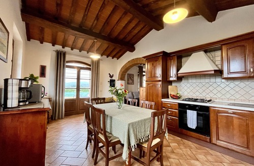 Bollano Villa | Villa with private pool and panoramic view in beautiful Val d'Orcia
