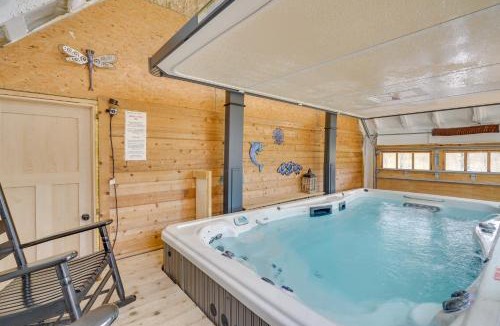 Delaware House | Woodland Spa Sanctuary: Delaware Home w/Swim Spa