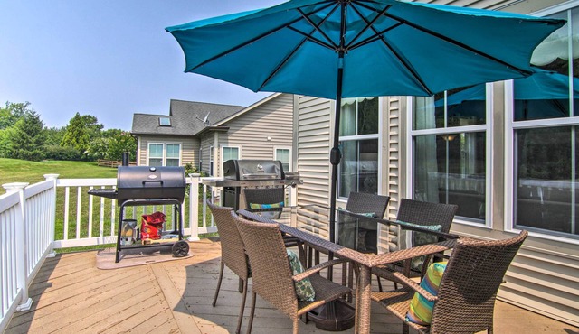 5 Mi to Bethany Beach: Chic Home w/Grill!