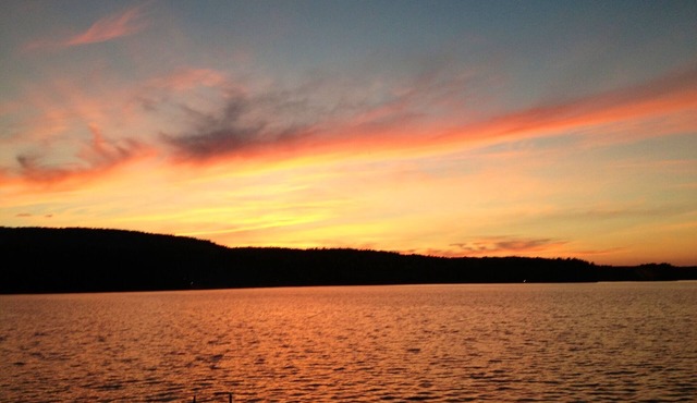 Beautiful, Private Lakefront Home on Crescent Lake in Raymond, Maine