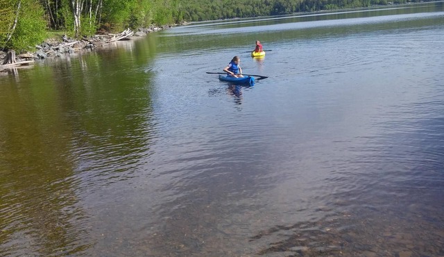 Brassua Lake Camps Tent/Small Camper site on the water
