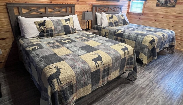 Cabin Unit 1 of 6 in amazing Paige with AC, WiFi