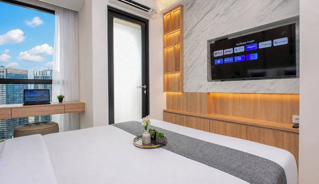 Charming Warm Studio At Ciputra World 2 Apartment