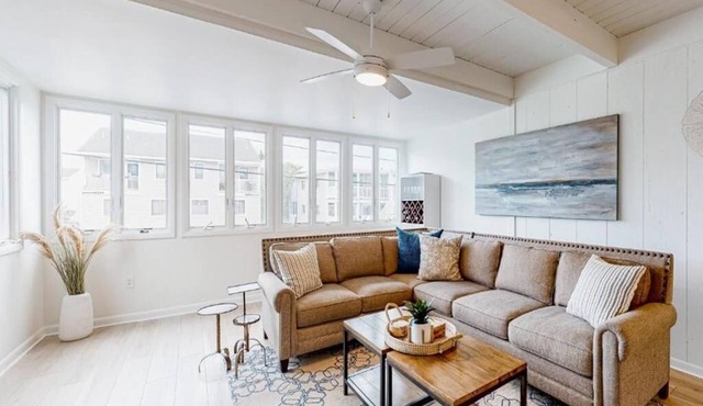 Expansive Coastal Retreat, 50 Yards from the Beach