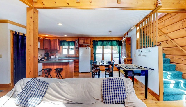 Lakefront Lodge on the Water with Dock, Deck, Patio & Foosball - Two Dogs OK