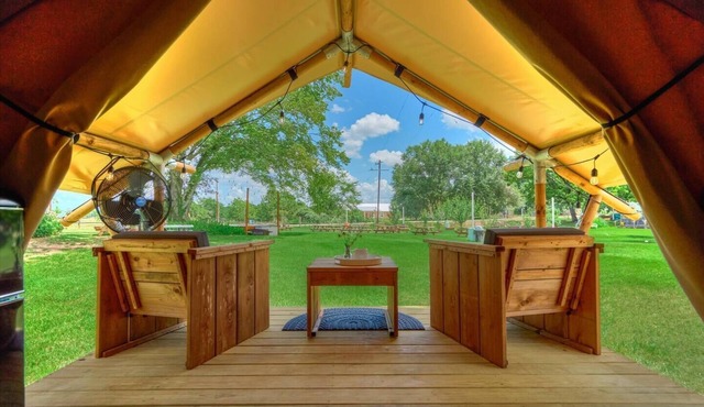Luxury Family Glamping at BeeWeaver Honey Farm