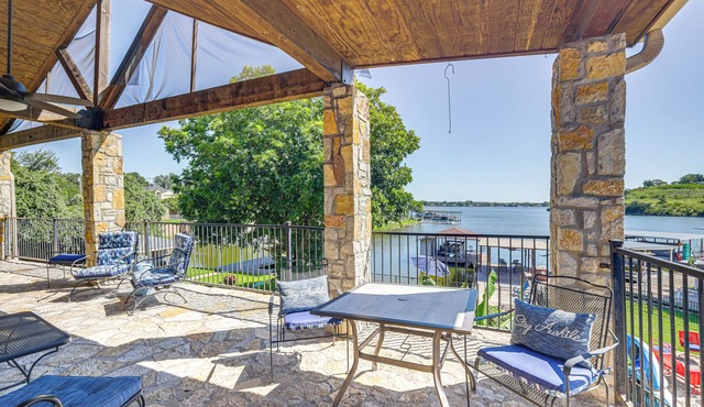 Luxury Lake Granbury Home: Dock, Hot Tub & Decks!