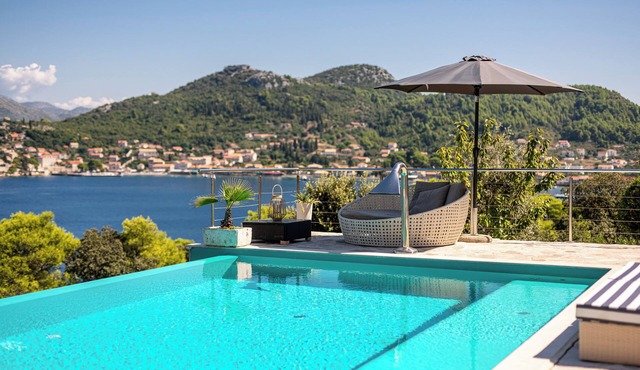 Luxury Retreat near Dubrovnik – Private Pool, Sea Views & 30,000m²