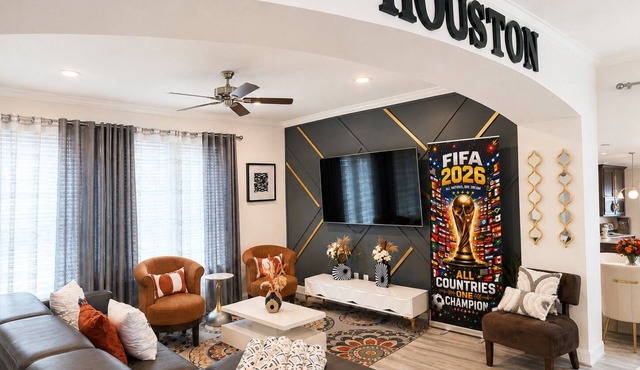 New! Modern Gated & Secured MAJOR INTERNATIONAL SPORTING EVENT 2026 Downtown Houston MedCenter NRG