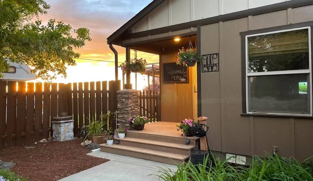Pastoral home with mountain views for your recreational retreat.