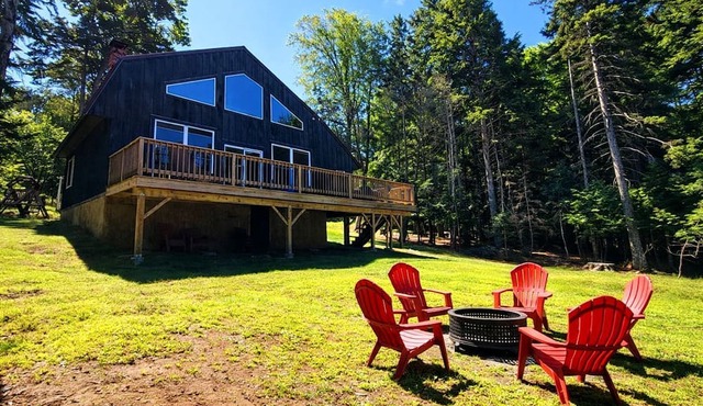 Pet-Friendly Cabin with Deck and Serene Lake Views in Maine