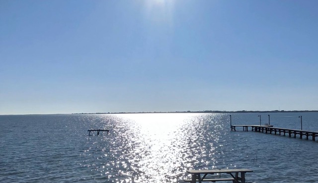 RV On Carancahua Bay Palacios, TX with Beautiful View