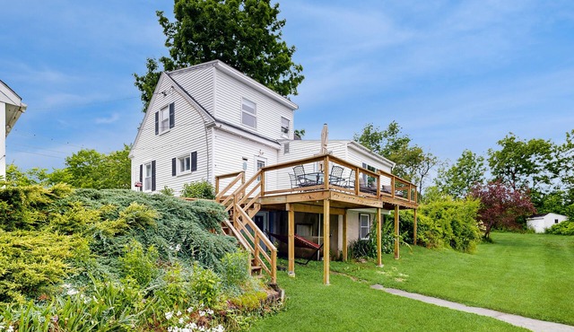 Serene Waterfront Home with In-Ground Pool, River Views, Spacious Deck, & Grill