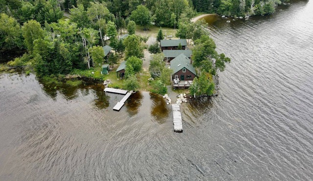 Sunset Point Camps - Spectacular Mooselookmeguntic cabins, offering privacy & 2 beaches!