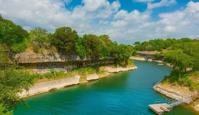 The Cove at Whitney Unit A: Luxury Lakefront Retreat with Semi-Private Cove and Fire Pit