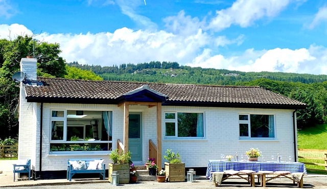 This charming 4 bedroomed newly renovated cottage is situated on a sheep farm.