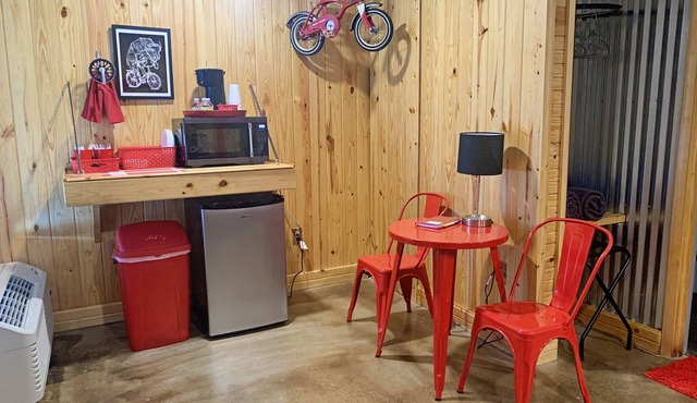 Tour de Bison Cabin Cache near Wichita Mountains Cycling Biking Cache sleeps 4