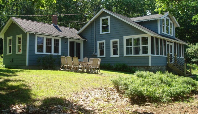 Traditional Maine Cabin, Bunk House, and Guest House on Sebago Lake!