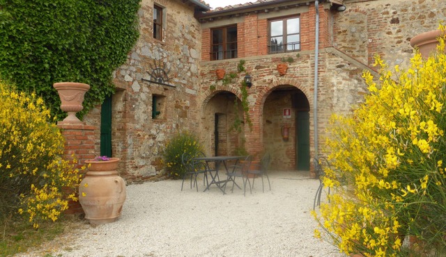 Typical Tuscan villa