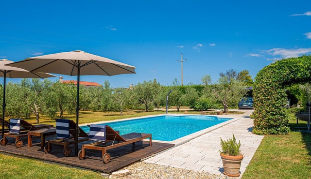 Villa Benka with pool in Istria