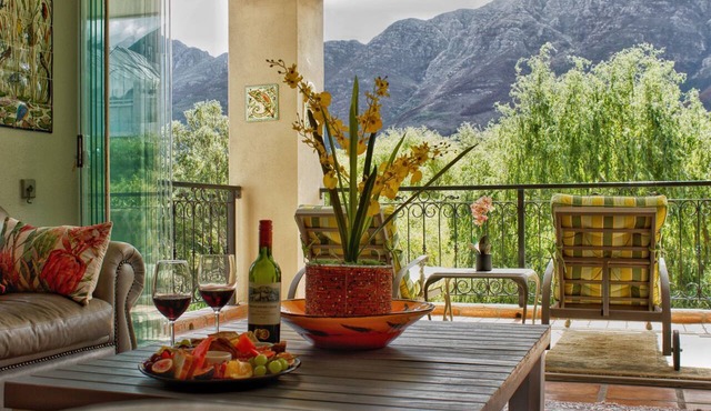 Villa Reinette Franschhoek, where elegance meets tranquility