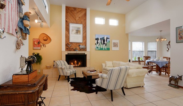 Walking trails nearby, Spacious, light filled, well stocked