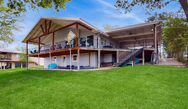 Waterfront Home with Kayaks, Game Room, Firepit, & Enormous Deck