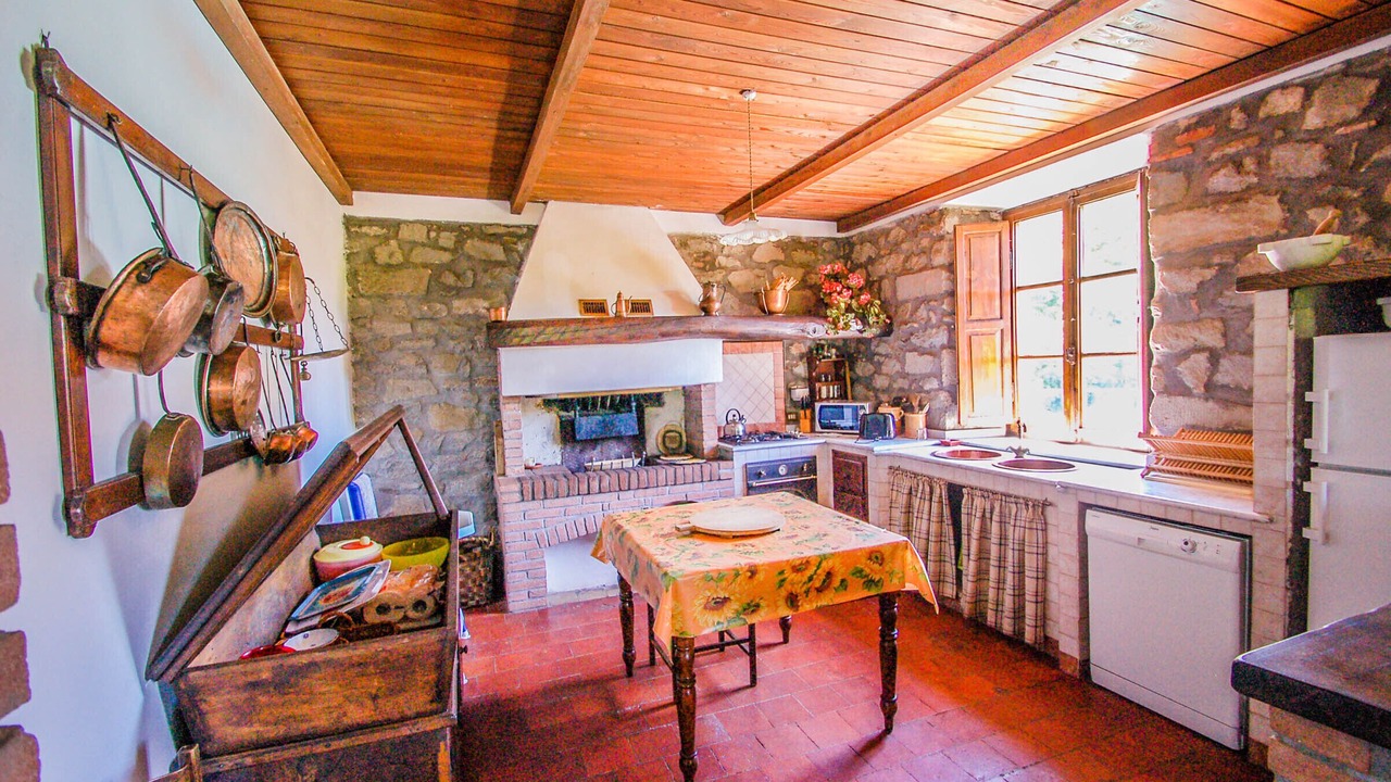 Photo of Kitchen in Villa Collemandina