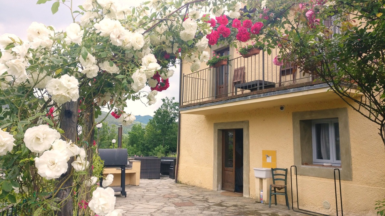 Photo of Patio Balcony in Villa Collemandina