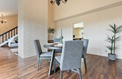 North Broadway House | Cozy Spanish villa with panoramic views, fire place, sauna and room to exhale!